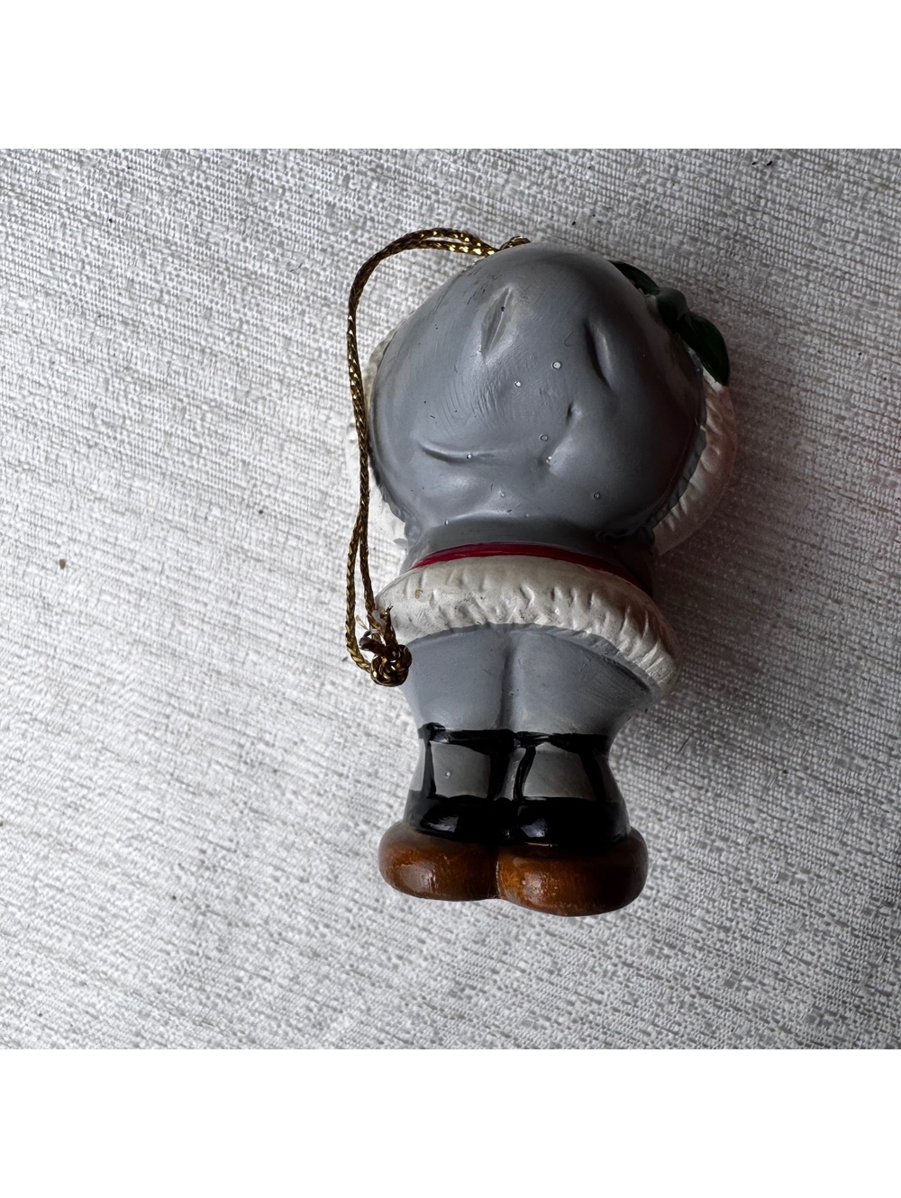 Vintage Christmas Ornament Lot of 4 Figural Holiday Decorations Taiwan Korea - Picture 5 of 9
